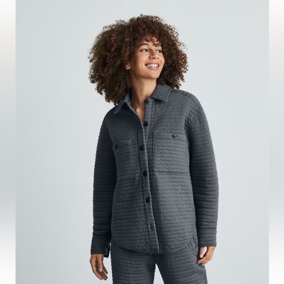 Everlane Jackets & Blazers - Everlane The Organic Cotton Quilted Shirt Jacket XS